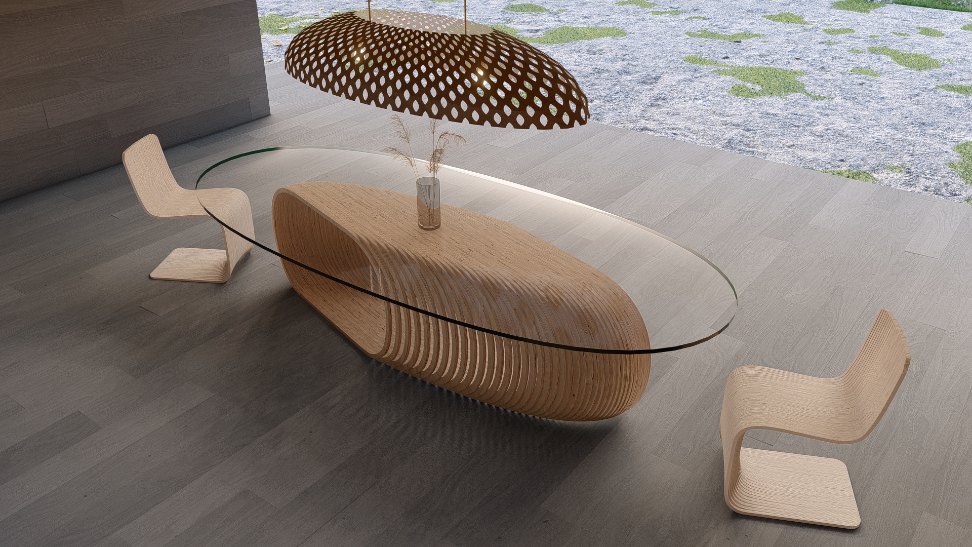 Introducing: Mola Dinning Table. 