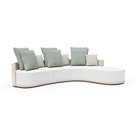 Boomerang Sofa with Corner 