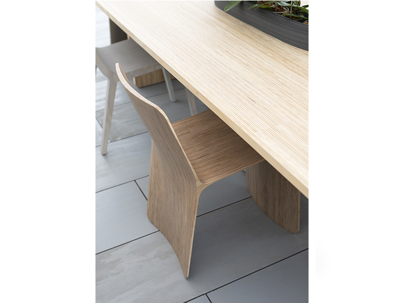 Lines Wood Dining Chair