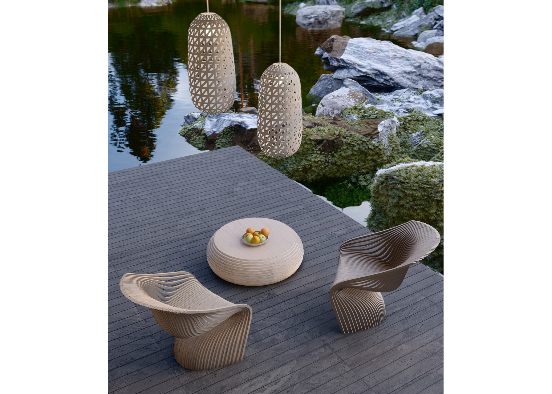 Cheese Coffee Table Large
