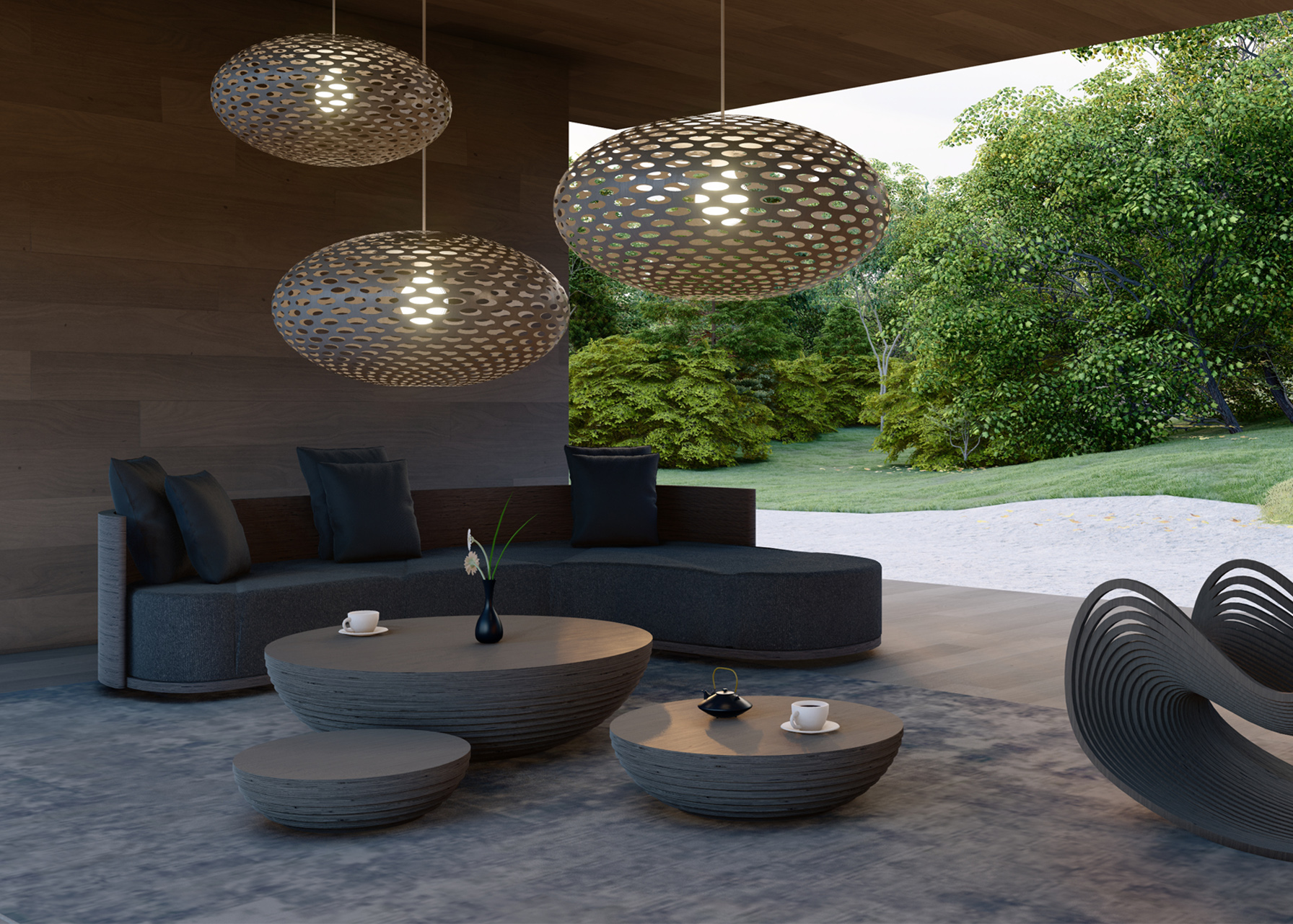 Circular Coffee Table Medium