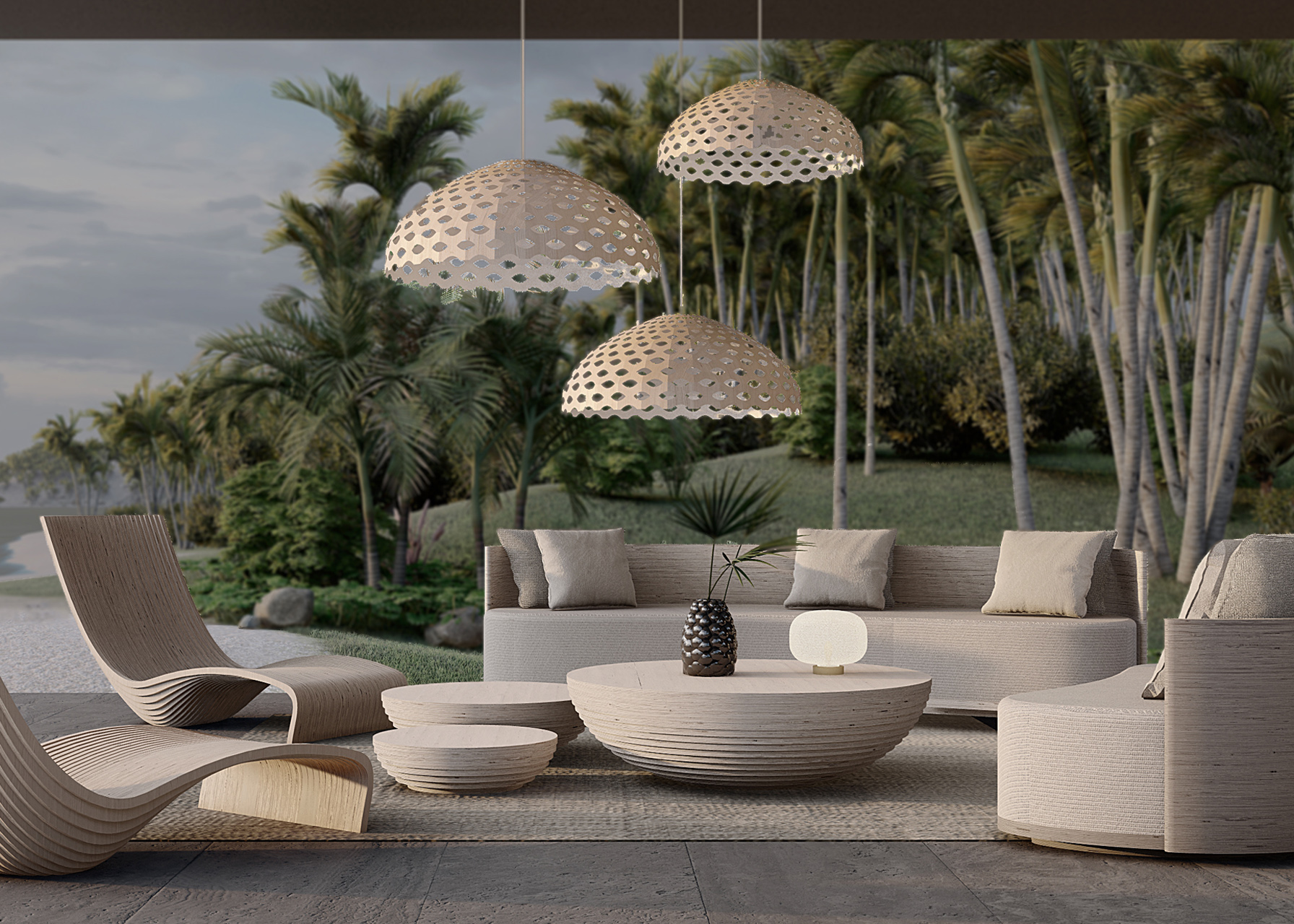 Circular Coffee Table Medium